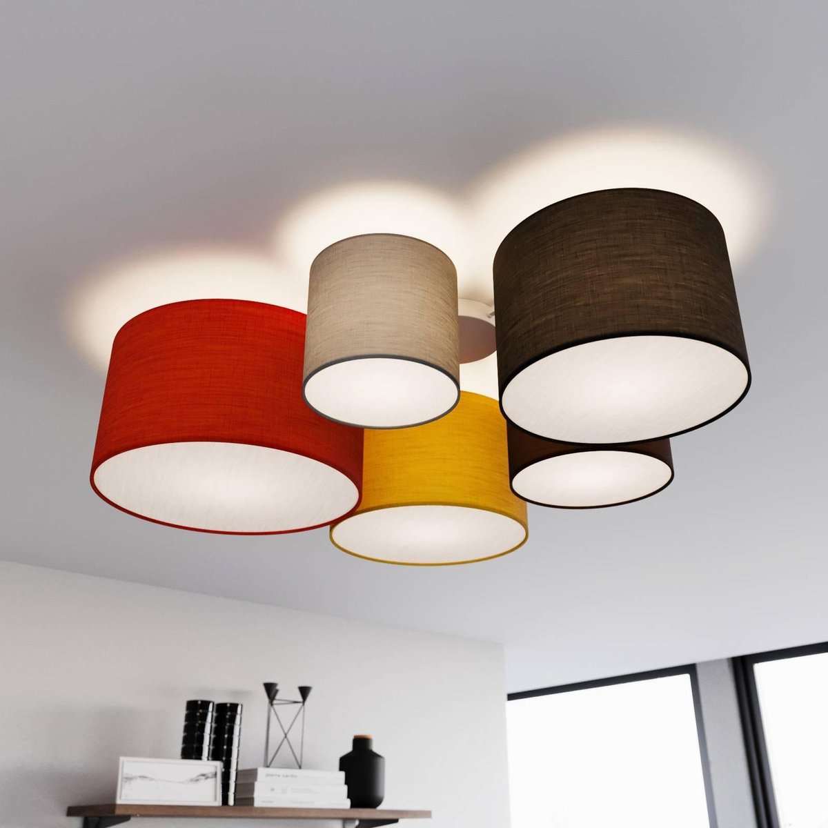 Color ceiling lamp
