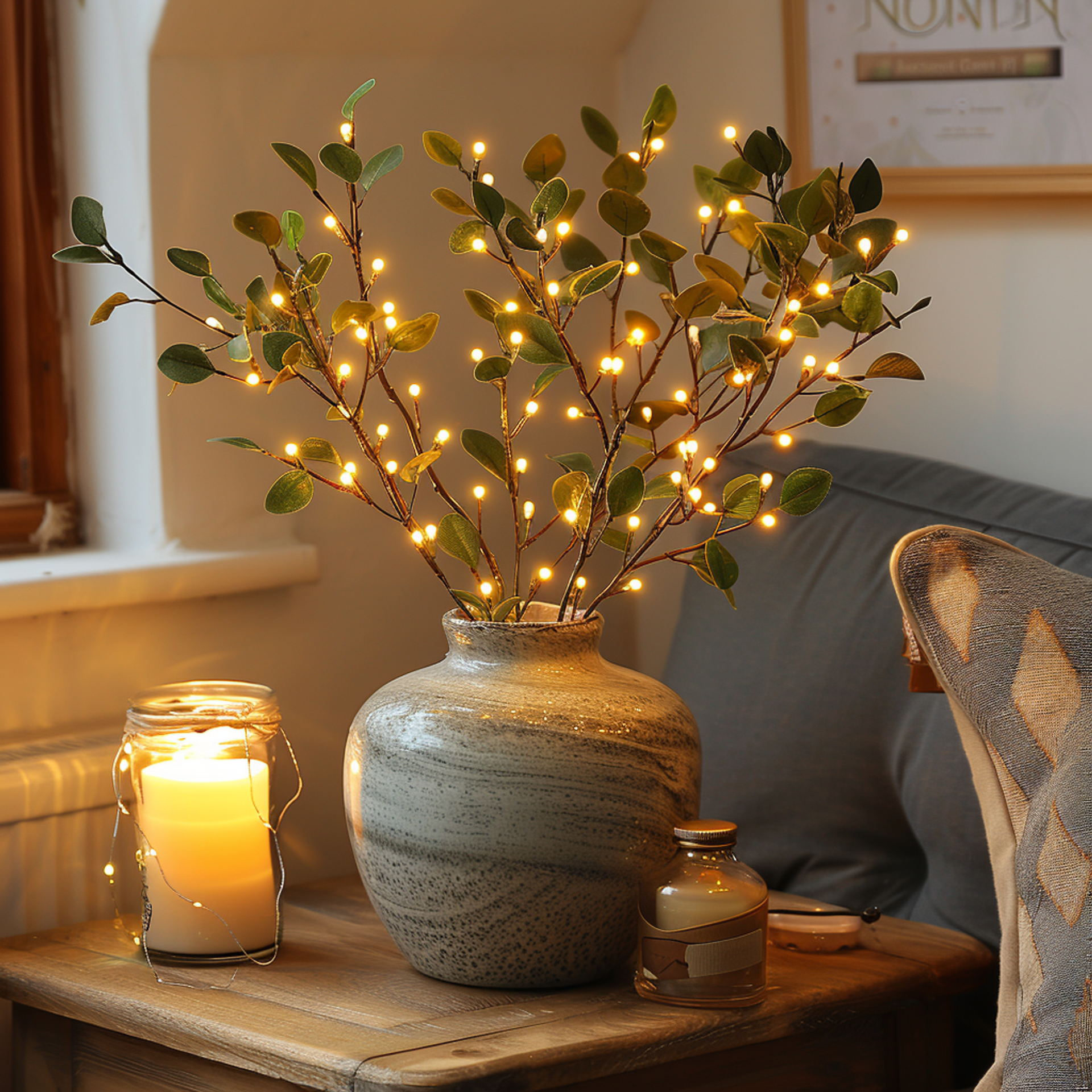 Fairy Light Table Lamp
