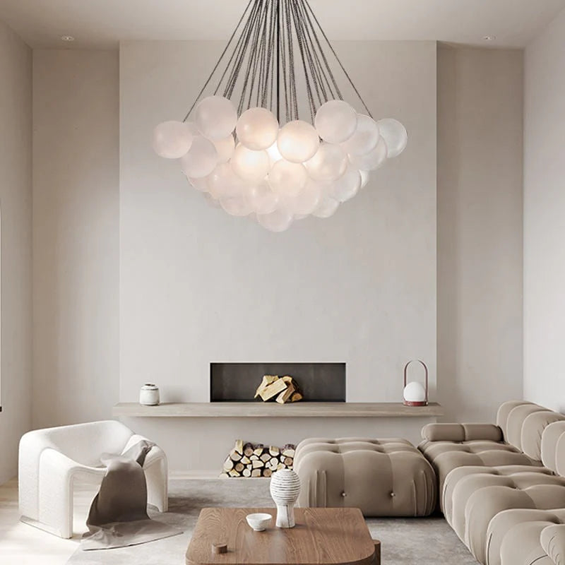 Bubble chandelier light