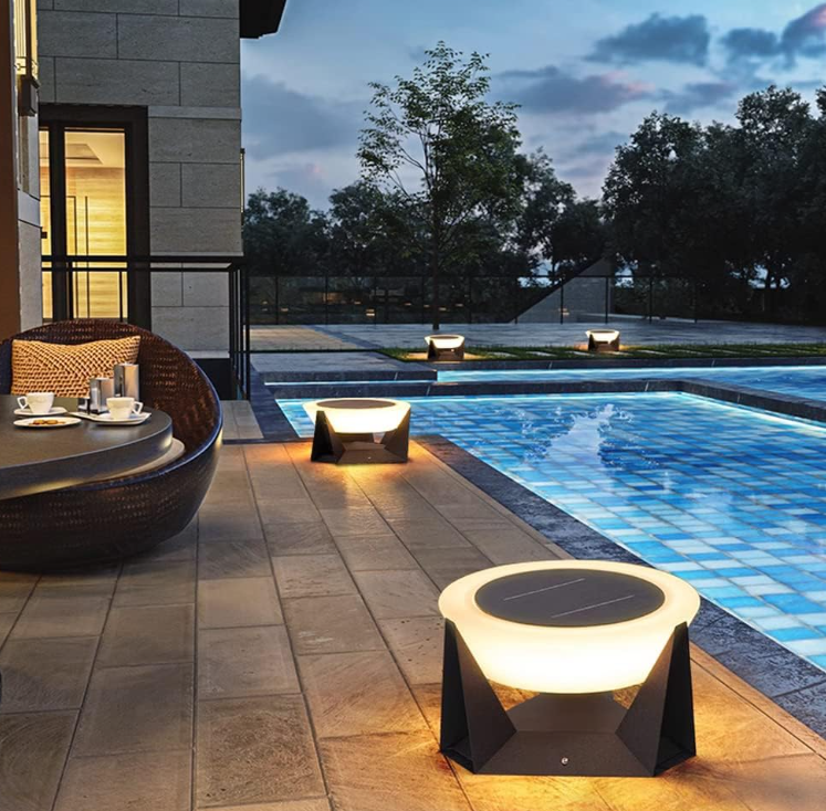 Solar-Powered Outdoor Light