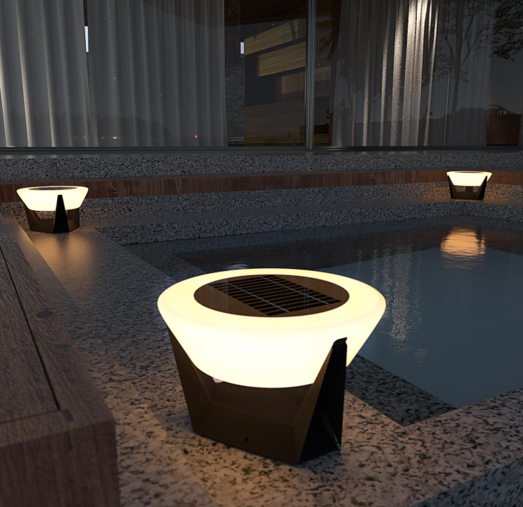Solar-Powered Outdoor Light